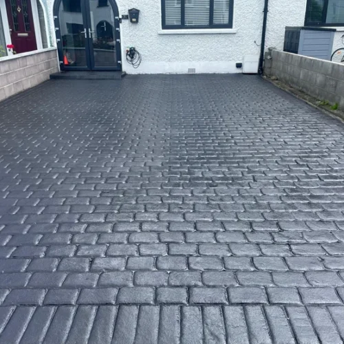 Imrinted-Concrete-Driveway-in-Swords-by-Concrete-Driveways-Dublin
