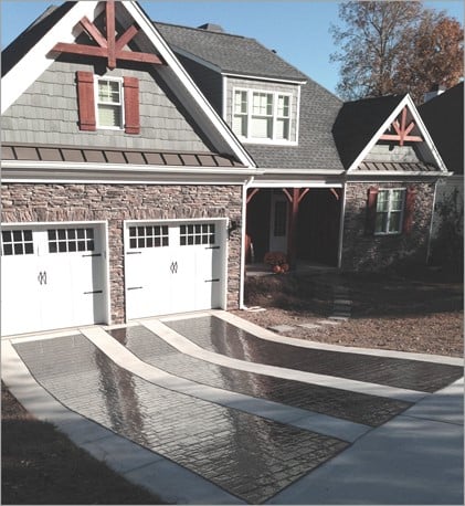 concrete-driveway-cobblestone-stamped
