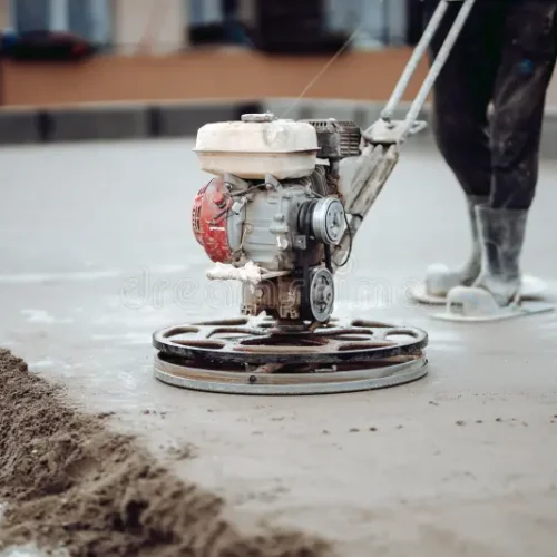 construction-worker-finishing-concrete-screed-power-trowel-machine-industrial-tools-helicopter-192700018