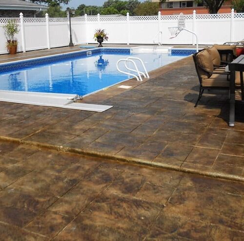 stamped--pool-deck-brown