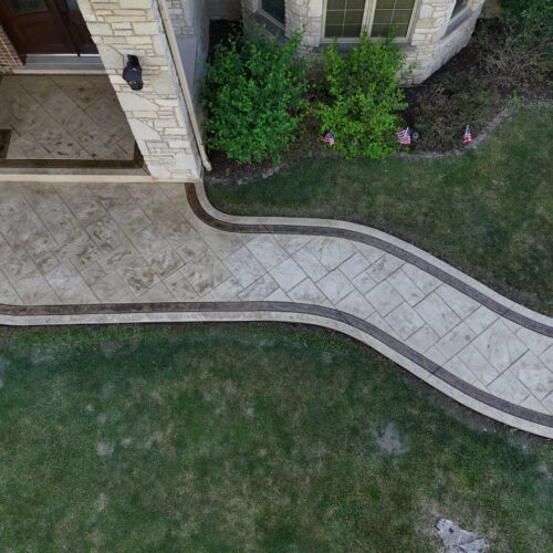 stamped-walkway-decorative-border